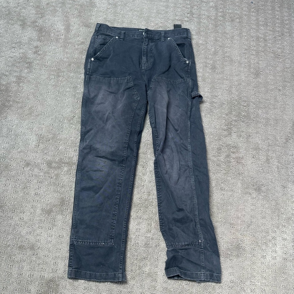 Black urban outfitters cargo jeans